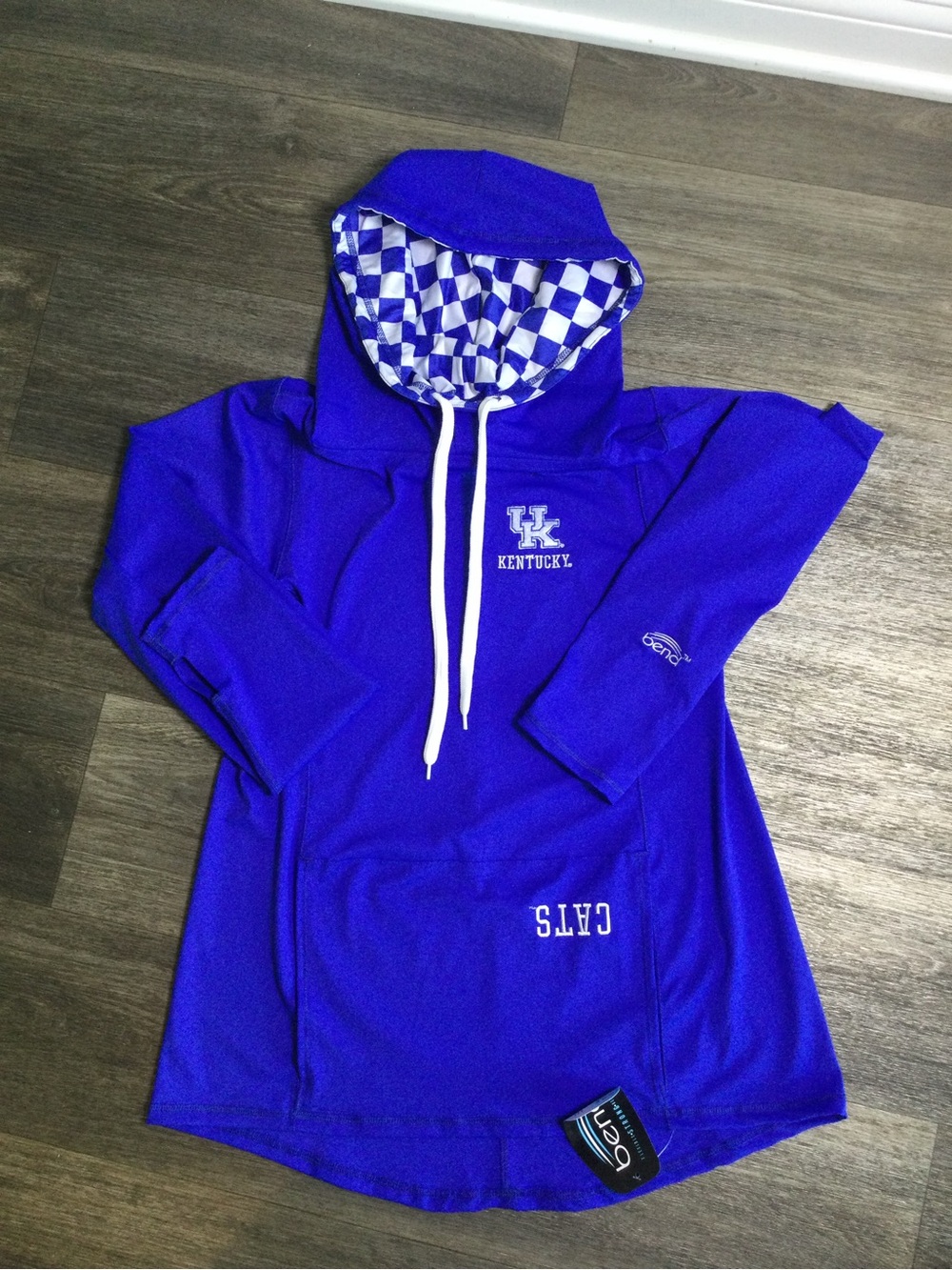 Kentucky Wildcats Blue Hooded Pullover Sweatshirt
